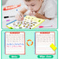 Hoqeewipe Preschool Learning Activities - 60 Reusable Cards, Pre-K Kindergarten Workbook, Autism Supplies Montessori Educational