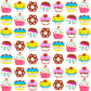 300 Pieces Mini Cupcake Eeasers For Kids Bulk, Mini Cute Kids Pencil Erasers Assortment Novelty Eeasers For Party Favor, Home Sc