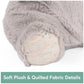 Gund Baby Oh So Snuggly Elephant Large Plush Stuffed Animal For Babies And Infants, Ash Grey, 12.5