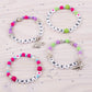 Make It Real: Block ‘N Rock Bracelets Kit - Create 4 Unique Letter Charm Bracelets, 147 Pieces, Includes Play Tray, All-In-One, Diy Bead Jewelry Kit, Tweens & Girls, Arts & Crafts, Kids Ages 8+