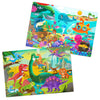 B. Toys- Gigantic Jigsaw 2-Pack - Sea & Dinosaurs- 48-Piece Floor Puzzles – 2 Puzzles, Ocean & Dinos – Large 2 X 3 Feet Jigsaw Puzzles For Kids – Educational & Developmental Toys – 3 Years +