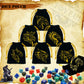 TOYFUL 6 Sets DND Dice Polyhedral Dungeons and Dragons DND RPG MTG Table Game Dice Bulk with Free Six Drawstring Bags and D&D Di