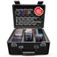 enhanced Graded Card Storage Box - Impact Resistant Graded Card Case with TSA Lock & GPS Compartment  Holds 90 PSA/BGS Cards  Toploader Cards  Sports  Trading Card Storage Box for Collectors & Travel