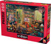 Anatolian 260-Piece Jigsaw Puzzle - Toy Makers Shed, Model #3325, Brown/a, Cardboard