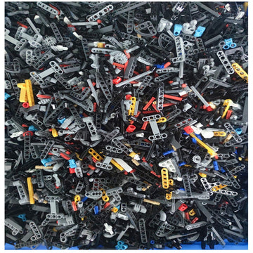 Loongon 2 Pounds Technical Parts Random Lot Of Pieces-Compatible With Major Brands Technic Pieces Compatible With Lego Technic P