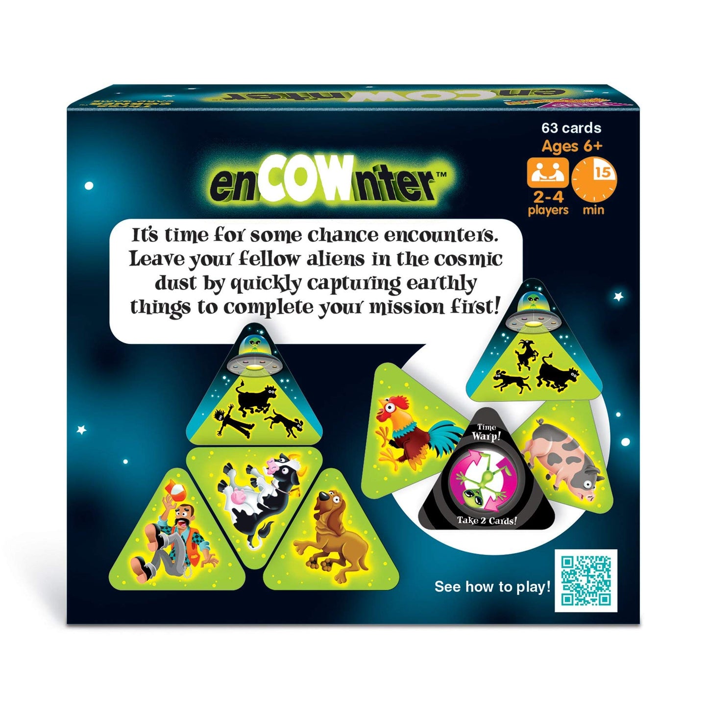Encownter Three Corner Card Game