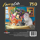 Roseart - Fancy Cats -Tea By The Sea - 750 Piece Jigsaw Puzzle For Adults
