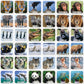 MasterPieces World of Animals Matching Game for Kids - Assorted - Model 42080 - Fun Family Game for Learning
