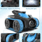 Eulogia RC Tracked Car, Remote Control Stunt Car, 360-degree Upright Rotating, RC Crawler Driving with LED Lights, 4WD All Terra
