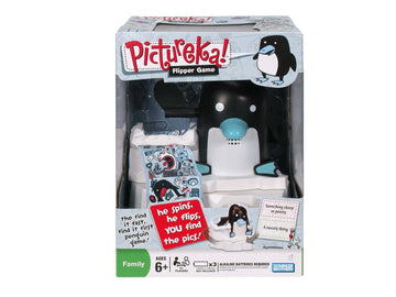 Hasbro Pictureka Flipper Game - Fun Family Game, Fast-Paced Play, Model 89857