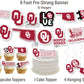 Oklahoma Sooners Party Supplies (42 Pieces) For University Of Oklahoma Graduation, Tailgating And Birthday Party Decorations Wit