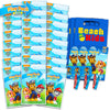 Nick Shop Paw Patrol Mini Party Favors Set for Kids - Bundle with 24 Grab n Go Play Packs Coloring Pages, Stickers and More (Paw