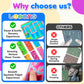 Squishy Sensory Fidget Autism Toys For Kids: Sensory Toys For Sepcial Need 6 Pack Maze - Quiet Fidget Sensory Toys Filled Goo For Calming Down Classroom - Easter Basket Essentials