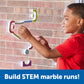Learning Resources Stem Explorers Marble Runners - 18 Pieces, Ages 5+ Stem Toys And Activities For Kids, Brain Teaser Toys And Games, Kindergarten Games