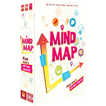 FUNNYFOX Mind Map | Fun Board Game for mature-themeds & Family| Party Game | Ages 10+ | 4 to 14 Players | 20 Minutes