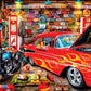 Masterpieces 750 Piece Jigsaw Puzzle For Adults, Family, Or Youth - Retro Garage - 18 ''X24 ''