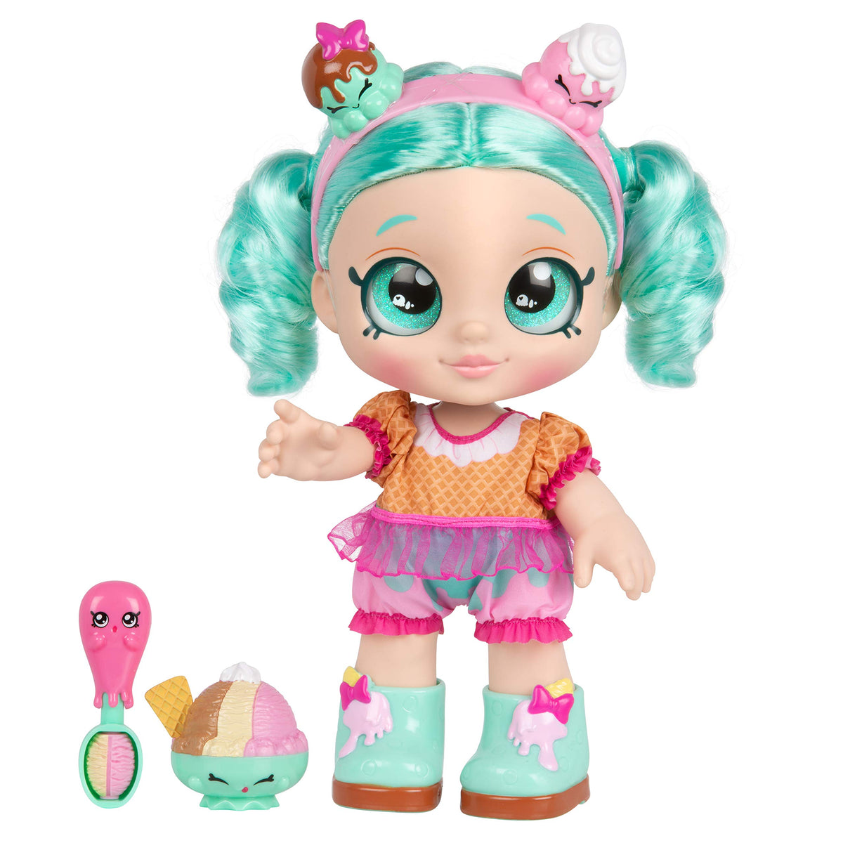 Kindi Kids Snack Time Friends Pre School 10 Inch Doll Peppamint