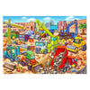 Large Piece Jigsaw Puzzles For Kids Ages 4-6 6-8 8-10 Year Old 100 Pieces Jigsaw Puzzles For Kids Construction Engineering Vehic