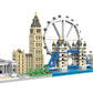 dOvOb Architecture London Skyline Collection Micro Mini Blocks Set Model Kit and Gift for Kids and mature-themeds (3076 Pieces)