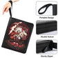 Trading Card Binder for One Piece Card Game 9 Pocket with 50 Sleeves up to 900 Cards One Piece TCG Card Binder Waterproof Card Storage Bag with Sleeves one piece for card Display Case