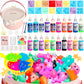 ARTPAR Water Elf Magic Gel Kit - 20 Colorful Gels + 16 Fantasy Molds - Non-Toxic Sensory Toys for Kids - Creative Arts & Crafts 