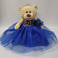 KINNEX COLLECTIONS SINCE 1997 20'' Quince Anos Quinceanera Last Doll Teddy Bear with Dress (Centerpiece) ~ B16632-15G (Royal Blu