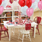TONIFUL 30Pcs 18 Inch Heart Balloons Red White Pink Valentines Day Heart Shape Foil Mylar Balloons Decoration for Romantic Valen