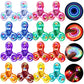 Gigilli Fidget Spinners 16 Pcs, Valentines Party Favors Led Light Up Bulk Fidget Spinners Kids 4-12, Valentine Goodie Bag Stuffe