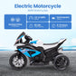 Kiddokidz Licensed BMW Kids Motorcycle - 12V Motorcycle Ride On Toy for Kids Ages 3-5 Years  3-Wheel Electric Motorcycle with Reverse  Headlight  Horn  Music(Blue)
