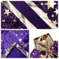 Newland Wizard Cape With Hat, Halloween Kids Costumes, Witch Cape For 3-12 Years Children, Halloween Props (Purple)
