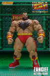 Storm Collectibles Ultimate Street Fighter II Zangief Action Figure STM87180 Red - Durable ABS Material, Collectible Gaming Figure