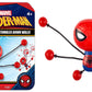 JA-RU Spiderman Stretchy Window-Crawler (1 Unit) | Wall-Climber and Window Walker-Rolling Sticky Toys | Marvel Avengers Superhero Fidget Toys | Toys and Novelty Toys for Kids. 6812-1