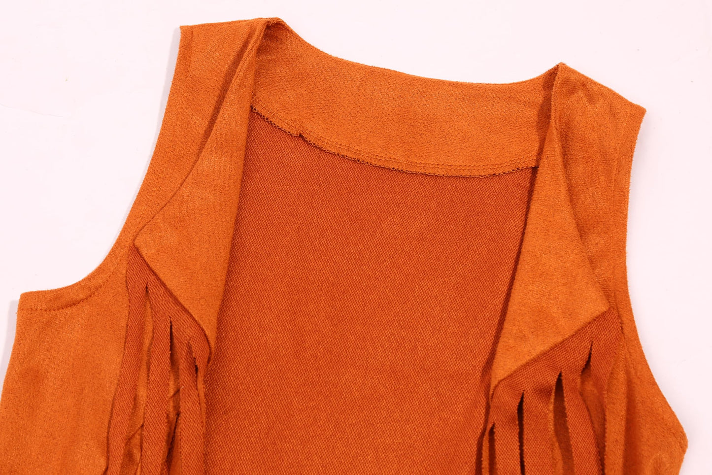 SIZGAROOT Hippie Costume for Girls Kids 60s 70s Outfits Costume Halloween Dress Up Party (Brown, 6-8 Years)