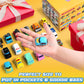 Fajiabao 18 Pcs Toddler Toys Cars for 1-3-5 Mini Pull Back Cars Small Toy Trucks Toddler Party Favors Pinata Filler Goodie Bags