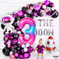Katchon, Rainbow 40 Inch 3 Balloon - Pink Blue | 3Rd Birthday Decorations | Unicorn Party