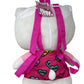 Fast Forward Hello Kitty Plush Backpack with Heart & Love