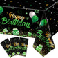 Breling 3 Pack Birthday Party Supplies Confetti Sprinkles Happy Birthday Tablecloths Starry Table Covers For Kids Adults Birthda