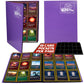 Monster 9 Pocket Trading Card Binder - Matte Purple Album, Anti-Theft & Anti-Drop Tcg Protection W Side Loading Padded Pockets,