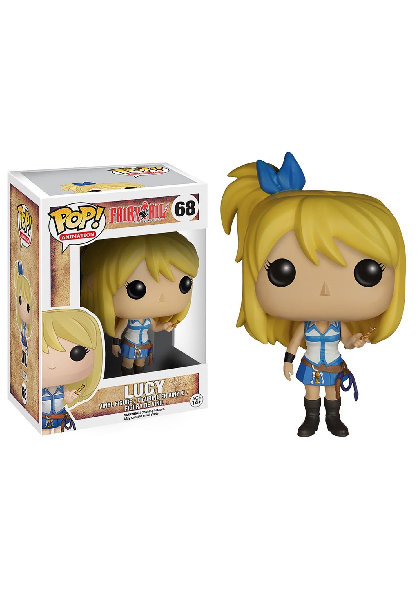 Funko POP Fairy Tail Lucy Action Figure - 3.75" Vinyl Collectible Model 6355