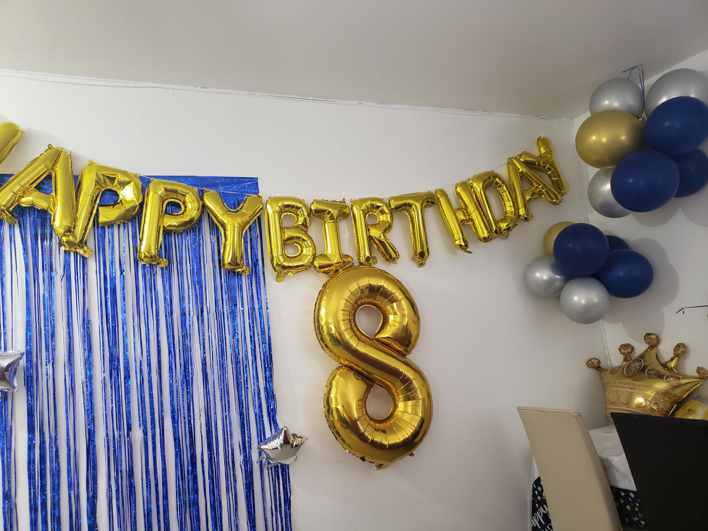 Gold Number 6 Balloon 40 Inch, 6Th Birthday Balloon For Boy Girl, 16 26 60 61 65 Foil Mylar Helium Number Balloons Birthday Part