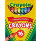 Crayola Crayons for Kids, School Supplies, 16 Count