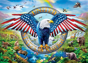 Masterpieces 1000 Piece Jigsaw Puzzle For Adults, Family, Or Youth - Liberty Falls - 19.25'X26.75'