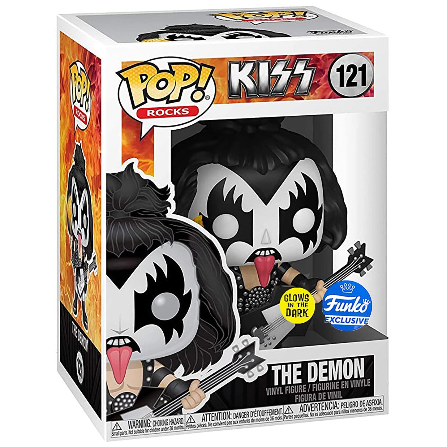 Funko POP! KISS: The Demon - Glow in The Dark Collectible - Online limited availability