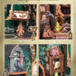 CUTEBEE Book Nook Kit - DIY Miniature House Dollhouse Kit for mature-themed and Teens  Booknook Bookshelf Decor Alley Model Build with LED Light  Gifts for Family and Friends (The Darkness Herbarium)