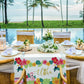Tropical Luau Party Supplies Flamingo Disposable Tablecloth Plastic Waterproof Table Cover for Hawaiian Beach Party Decorations,