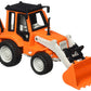 Driven By Battat 7-Inch Backhoe Loader Toy With Lights & Sounds, Movable Parts, Construction Vehicle For Boys & Girls, Durable D