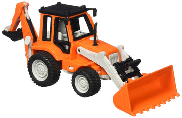 Driven By Battat 7-Inch Backhoe Loader Toy With Lights & Sounds, Movable Parts, Construction Vehicle For Boys & Girls, Durable D