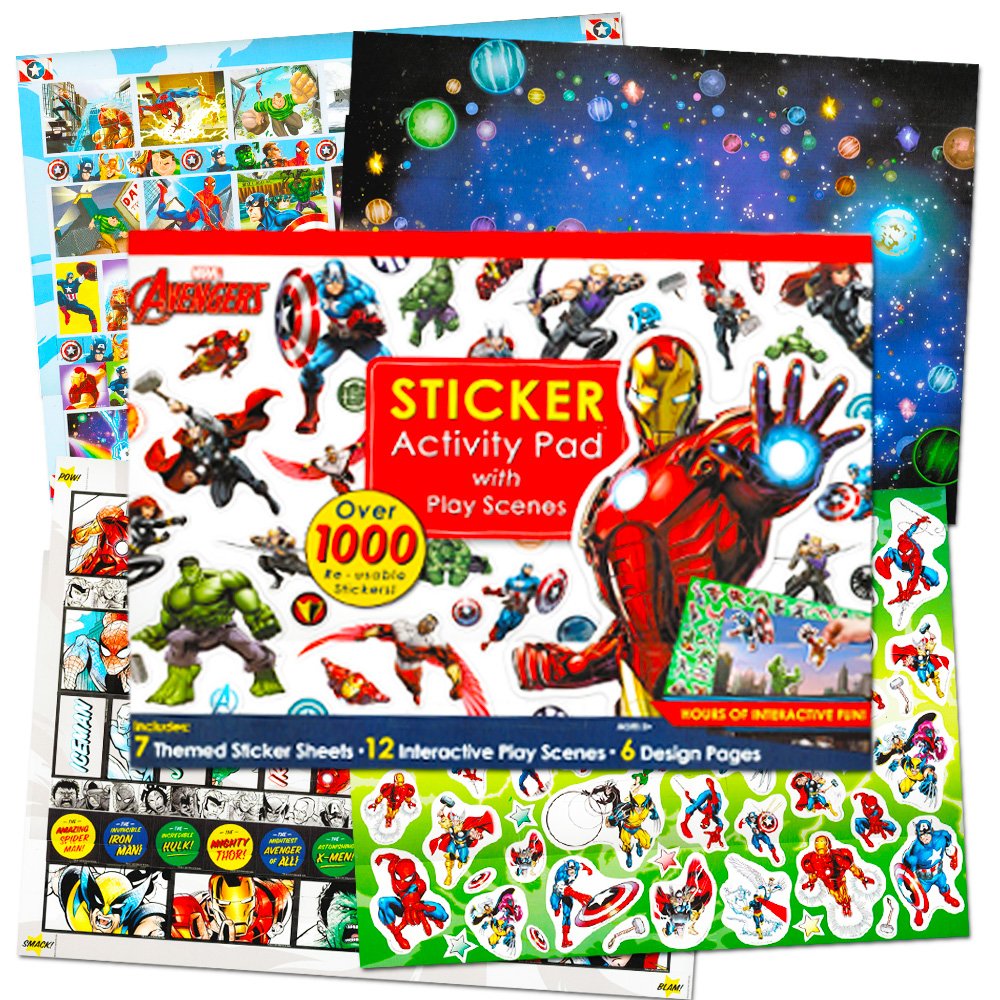 Marvel Super Heroes Ultimate Sticker Activity Pad