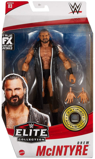 Wwe Drew Mcintyre Elite Collection Series 83 Action Figure 6 In Posable Collectible Gift Fans Ages 8 Years Old And Up? Includes Toy