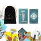 Magicseer Tarot Cards, 78 Pcs Durable Large Borderless Deck For Beginners And Experts, Premium Ink And Precise Printing, Velvet Bag Included, Fortune Telling Game